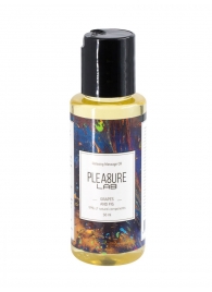 Массажное масло Pleasure Lab Relaxing с ароматом винограда и инжира - 50 мл. - Pleasure Lab - купить с доставкой в Южно-Сахалинске