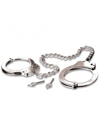 Металлические наручники Metal Leg Cuffs - Pipedream - купить с доставкой в Южно-Сахалинске