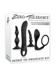 Набор стимуляторов простаты Intro To Prostate Kit - Zero Tolerance - в Южно-Сахалинске купить с доставкой