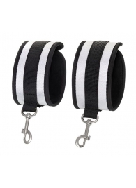 Серебристо-черные оковы Anonymo - ToyFa - купить с доставкой в Южно-Сахалинске