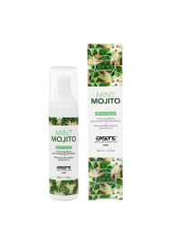 Разогревающее массажное масло с ароматом мохито Gourmet Mint Mojito - 50 мл. - Exsens - купить с доставкой в Южно-Сахалинске