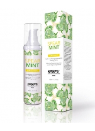 Разогревающее массажное масло Gourmet Spearmint Organic с органическими ингредиентами - 50 мл. - Exsens - купить с доставкой в Южно-Сахалинске