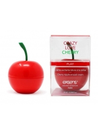 Крем для стимуляции сосков Crazy Love Cherry - 8 мл. - Exsens - купить с доставкой в Южно-Сахалинске