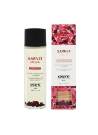 Органическое массажное масло GARNET ARGAN - 100 мл. - Exsens - купить с доставкой в Южно-Сахалинске