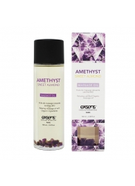 Органическое массажное масло AMETHYST SWEET ALMOND - 100 мл. - Exsens - купить с доставкой в Южно-Сахалинске