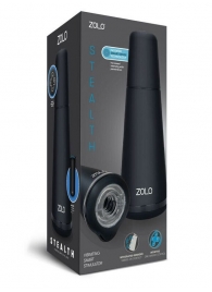 Вибрирующий смарт-мастурбатор ZOLO STEALTH - Zolo - в Южно-Сахалинске купить с доставкой