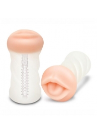Мастурбатор-ротик ZOLO DEEP THROAT - Zolo - в Южно-Сахалинске купить с доставкой