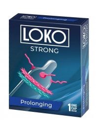 Стимулирующая насадка на пенис LOKO STRONG с продлевающим эффектом - Sitabella - в Южно-Сахалинске купить с доставкой