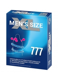 Стимулирующая насадка на пенис MEN SIZE 777 - Sitabella - в Южно-Сахалинске купить с доставкой