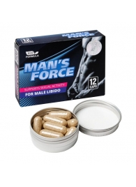 Пищевой концентрат для мужчин MANS FORCE  - 12 капсул - Sitabella - купить с доставкой в Южно-Сахалинске