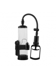 Прозрачная вакуумная помпа с вибрацией Vibrating Penis Pump - Dream Toys - в Южно-Сахалинске купить с доставкой