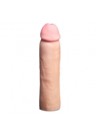 Телесная фаллическая насадка на пенис Magnum Xtender - 23 см. - Blush Novelties - в Южно-Сахалинске купить с доставкой