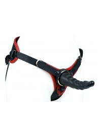 Пояс унисекс UNISEX Style с 2 насадками - LOVETOY (А-Полимер) - купить с доставкой в Южно-Сахалинске