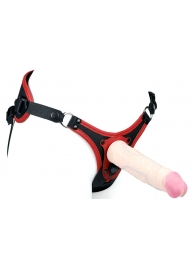 Пояс унисекс UNISEX Style с 2 насадками - LOVETOY (А-Полимер) - купить с доставкой в Южно-Сахалинске