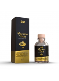 Массажный гель с ароматом маракуйи Passion Fruit - 30 мл. - INTT - купить с доставкой в Южно-Сахалинске