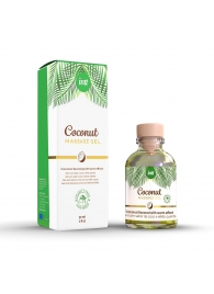 Массажный гель с ароматом кокоса Coconut - 30 мл. - INTT - купить с доставкой в Южно-Сахалинске
