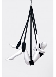 Черные секс-качели Anonymo №0503 - ToyFa - купить с доставкой в Южно-Сахалинске