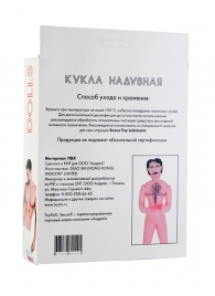 Надувная секс-кукла мужского пола - ToyFa - в Южно-Сахалинске купить с доставкой