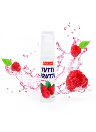 Гель-смазка Tutti-frutti с малиновым вкусом - 30 гр. - Биоритм - купить с доставкой в Южно-Сахалинске