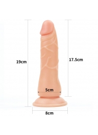 Женский страпон Easy Strapon Set 7.5 - 19 см. - Lovetoy - купить с доставкой в Южно-Сахалинске
