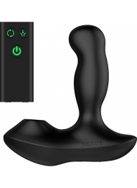 Черный вибратор-ротатор для стимуляции простаты Nexus Revo Air - Nexus Range - в Южно-Сахалинске купить с доставкой