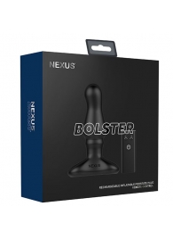 Черный вибростимулятор простаты Nexus Bolster - 12,3 см. - Nexus Range - в Южно-Сахалинске купить с доставкой