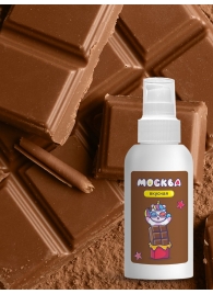 Универсальная смазка с ароматом шоколада  Москва Вкусная  - 100 мл. - Москва - купить с доставкой в Южно-Сахалинске