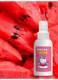 Универсальная смазка с ароматом арбуза  Москва Вкусная  - 100 мл. - Москва - купить с доставкой в Южно-Сахалинске