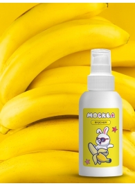Универсальная смазка с ароматом банана  Москва Вкусная  - 100 мл. - Москва - купить с доставкой в Южно-Сахалинске