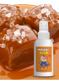 Универсальная смазка с ароматом солёной карамели  Москва Вкусная  - 100 мл. - Москва - купить с доставкой в Южно-Сахалинске