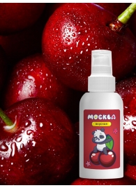 Универсальная смазка с ароматом вишни  Москва Вкусная  - 100 мл. - Москва - купить с доставкой в Южно-Сахалинске