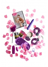 Эротический набор FANTASTIC PURPLE SEX TOY KIT - Toy Joy - купить с доставкой в Южно-Сахалинске