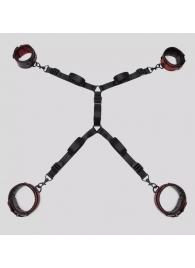 Изысканный набор фиксаций на кровати Reversible Under Mattress Restraint Set - Fifty Shades of Grey - купить с доставкой в Южно-Сахалинске