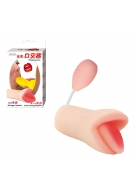 Мастурбатор с грушей Oral Sex - Baile - в Южно-Сахалинске купить с доставкой