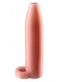 Телесная насадка Real Feel Enhancer XL - 17 см. - Pipedream - в Южно-Сахалинске купить с доставкой