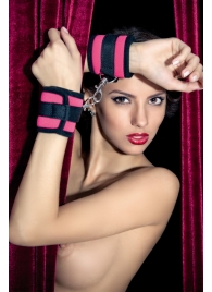 Наручники из неопрена розового цвета - ToyFa - купить с доставкой в Южно-Сахалинске