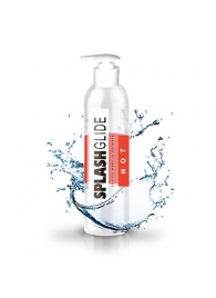 Возбуждающий гель-лубрикант SPLASHGLIDE HOT STIMULATIVE - 330 мл. - Splashglide - купить с доставкой в Южно-Сахалинске