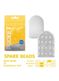 Карманный мастурбатор Spark Beads - Tenga - в Южно-Сахалинске купить с доставкой