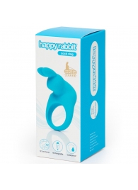 Голубое эрекционное виброкольцо Happy Rabbit Rechargeable Rabbit Cock Ring - Happy Rabbit - в Южно-Сахалинске купить с доставкой