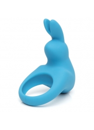 Голубое эрекционное виброкольцо Happy Rabbit Rechargeable Rabbit Cock Ring - Happy Rabbit - в Южно-Сахалинске купить с доставкой