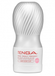 Мастурбатор Tenga Air Flow Cup Gentle - Tenga - в Южно-Сахалинске купить с доставкой