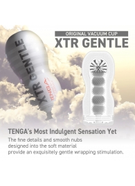 Мастурбатор Original Vacuum Cup Extra Gentle - Tenga - в Южно-Сахалинске купить с доставкой