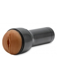 Коричневый мастурбатор-вагина Feel Stroker - Kiiroo - в Южно-Сахалинске купить с доставкой