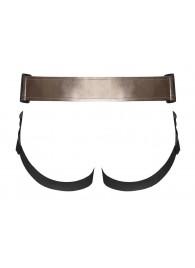 Бронзовый пояс для насадок Curious Harness - Strap-on-me - купить с доставкой в Южно-Сахалинске