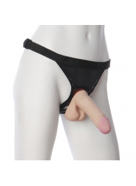 Трусики с насадкой Vac-U-Lock Set 7  ULTRASKYN Ultra Harness - 17,3 см. - Doc Johnson - купить с доставкой в Южно-Сахалинске