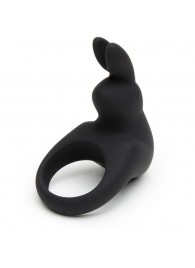 Черное эрекционное виброкольцо Happy Rabbit Rechargeable Rabbit Cock Ring - Happy Rabbit - в Южно-Сахалинске купить с доставкой