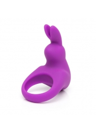 Фиолетовое эрекционное виброкольцо Happy Rabbit Rechargeable Rabbit Cock Ring - Happy Rabbit - в Южно-Сахалинске купить с доставкой
