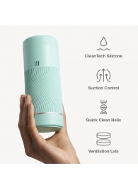 Мятный мастурбатор с контролем всасывания Arcwave Pow Stroker - Arcwave - в Южно-Сахалинске купить с доставкой
