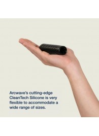 Черный двусторонний мастурбатор Arcwave Ghost Pocket Stroker - Arcwave - в Южно-Сахалинске купить с доставкой