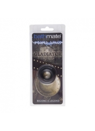 Чёрное эрекционное кольцо Gladiator - Bathmate - в Южно-Сахалинске купить с доставкой